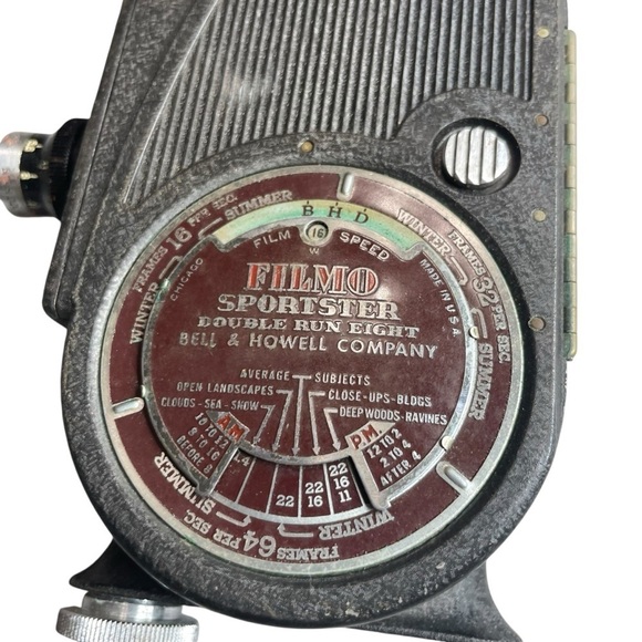 1940s Bell & Howell Filmo Sportster Double Run 8 - Picture 4 of 9
